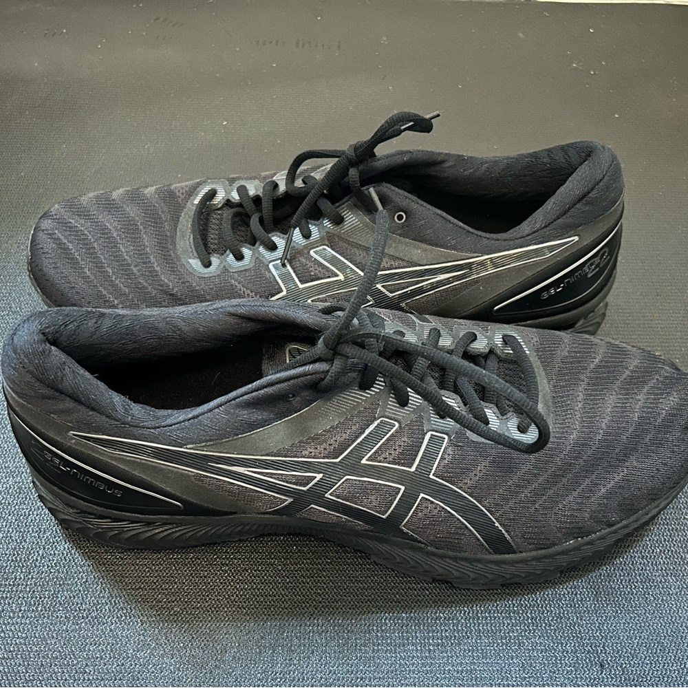 ASICS Black Running Shoes